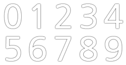 Надпись 1945 шаблон для вырезания распечатать. Трафарет "цифры". Трафареты цифр для покраски. Цифры трафарет для вырезания. Макет цифр.